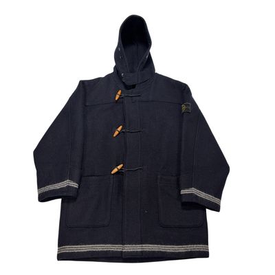 Stone Island Vintage Green Edge Navy Coats