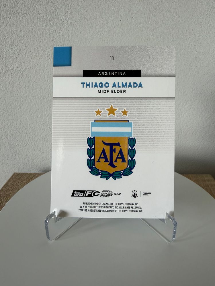 Immagine di Topps Argentyna Team Set 2026 - Thiago Almada 2