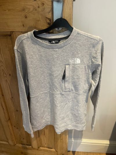 The North Face Grey Long Sleeve Sweatshirt