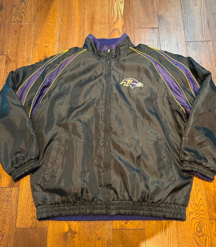 Baltimore ravens reversible jacket  2