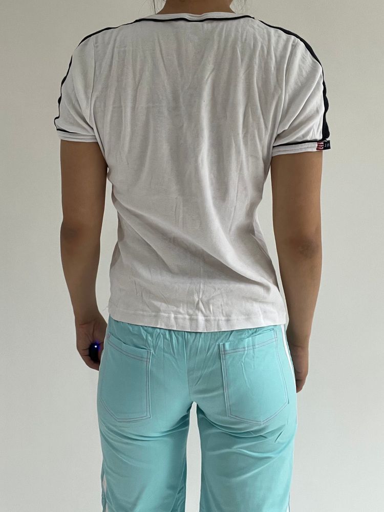 ‼️ | small white tshirt with graphic detail image 4
