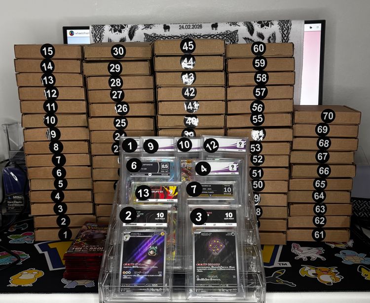 4/1 mystery box!! Hunt the slabs! 