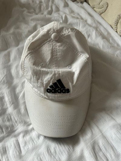Adidas White Cap
