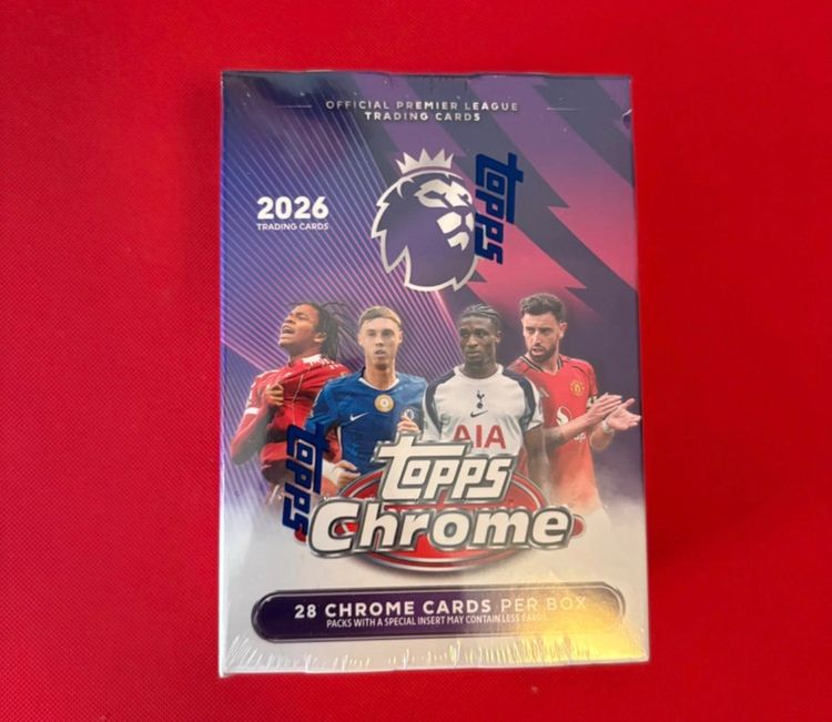 Value Topps Chrome Premier League 2026 obraz 1