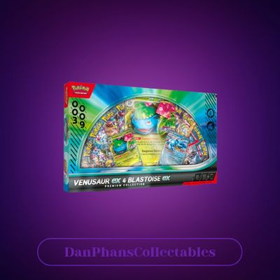 Venusaur Ex & Blastoise Ex Premium Collection