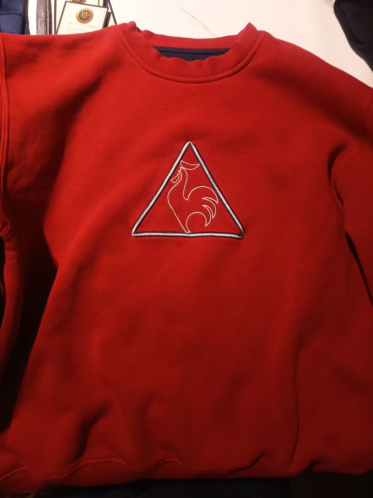 Immagine di Le Coq Sportif Red Sweatshirt 1