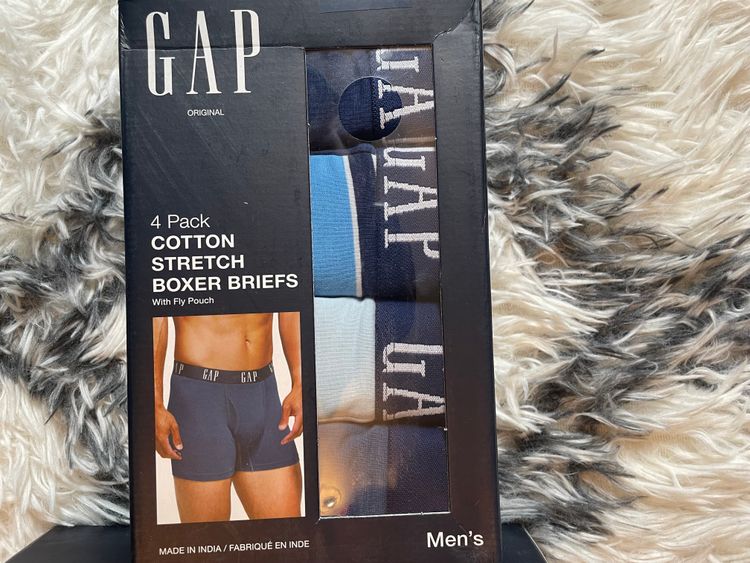 Gap Cotton Stretch Boxer Briefs 4 Pack