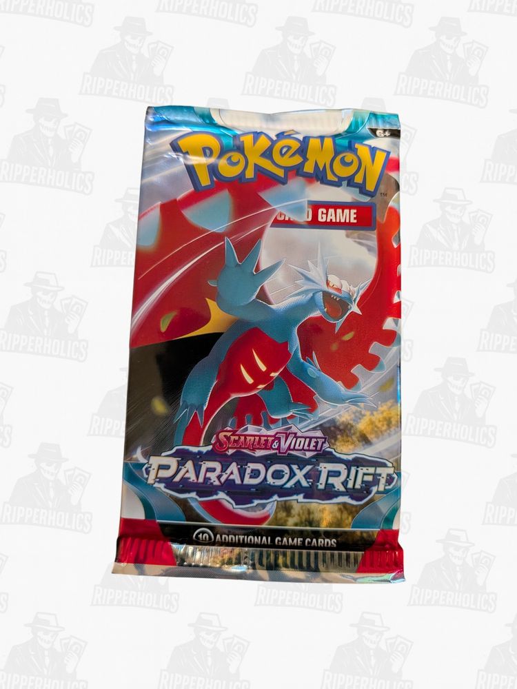 Scarlet Violet Paradox Rift Booster Pack - ripped on stream