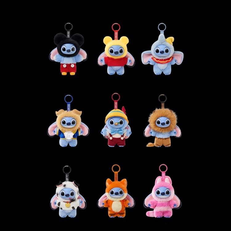 Immagine di Disney Stitch Adventure Plush Keychains 2