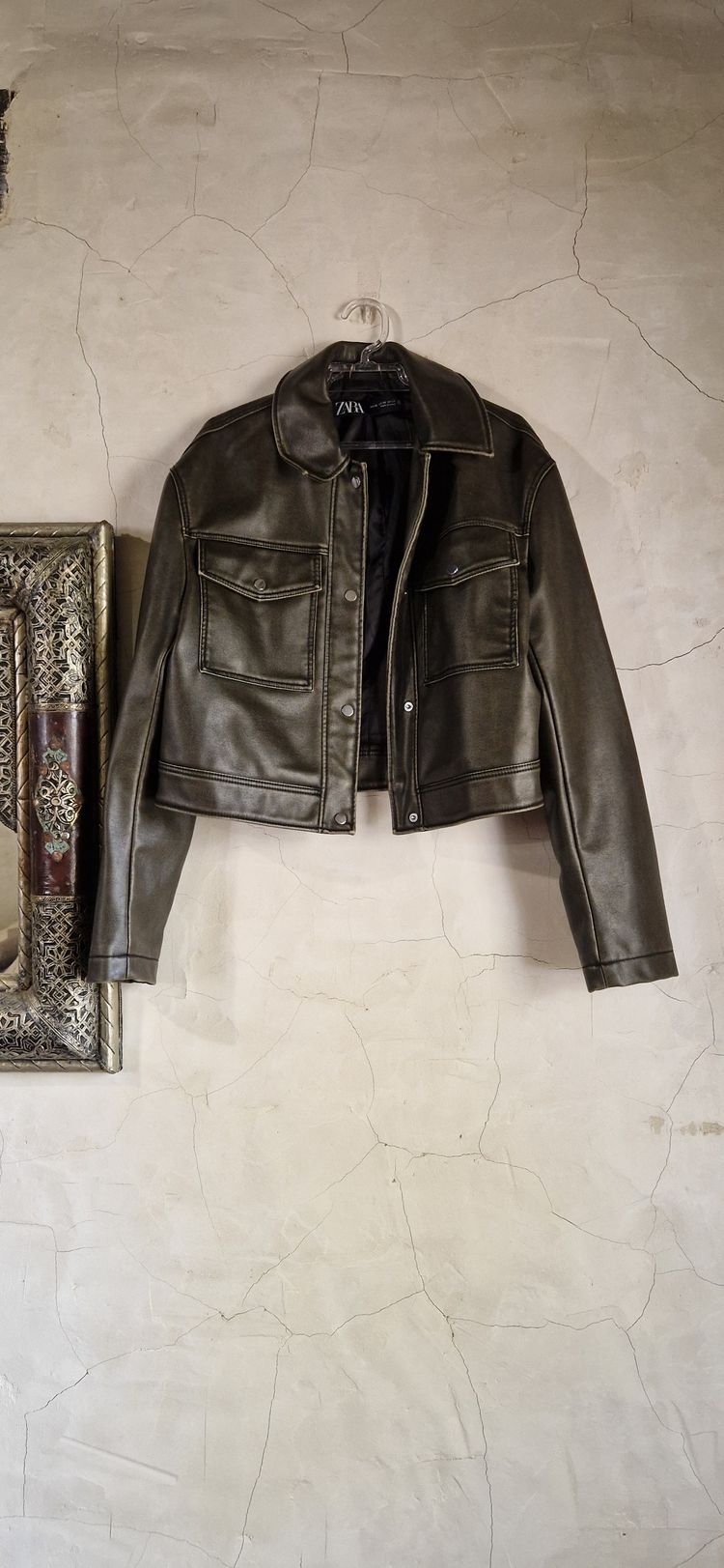 Zara Zara Women'S Leather Jacket product image