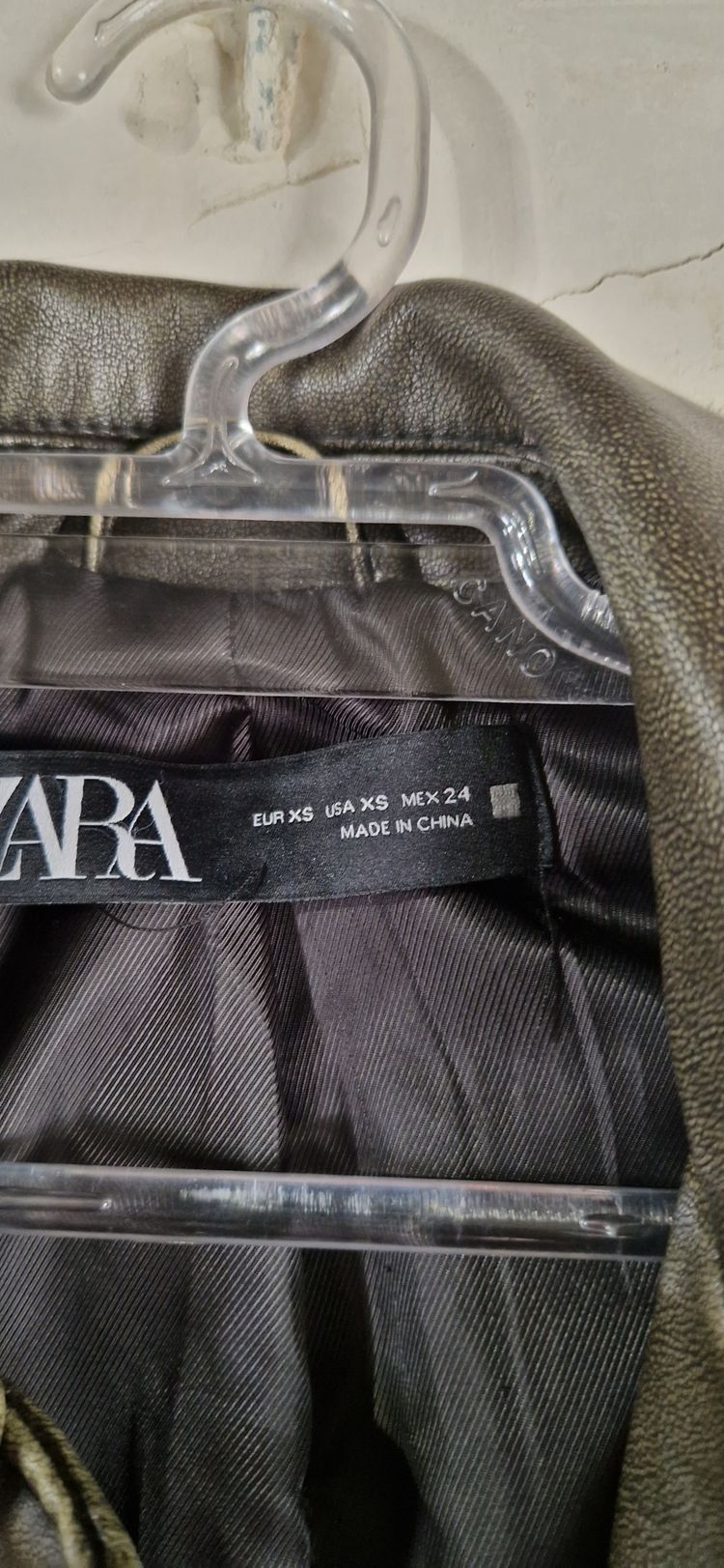 Zara Women'S Leather Jacket 3