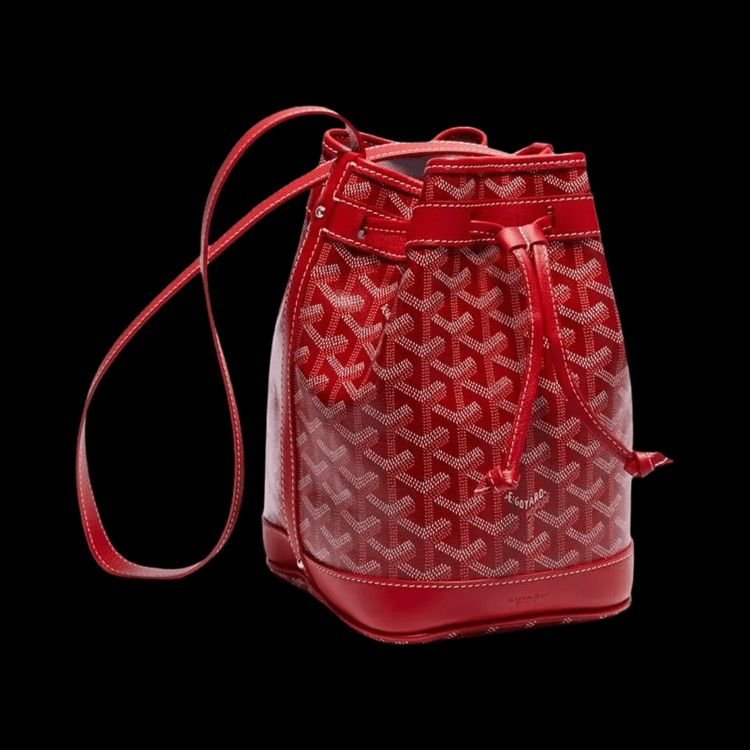 Goyard Petit Flot Bucket Bag Red image 1