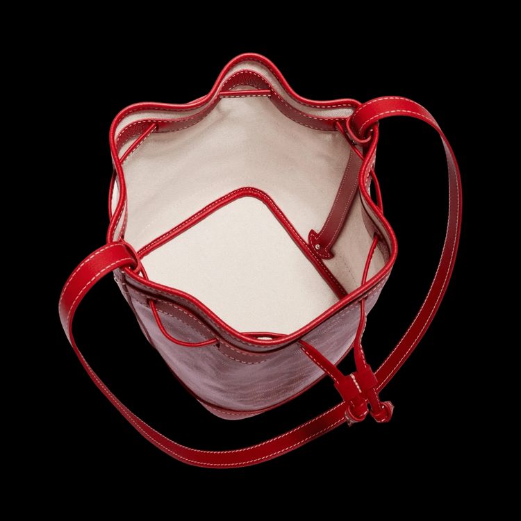 Goyard Petit Flot Bucket Bag Red image 4