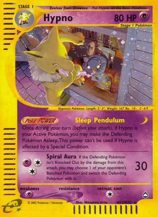 Pokémon Carta Pokémon Hypno H12 product image