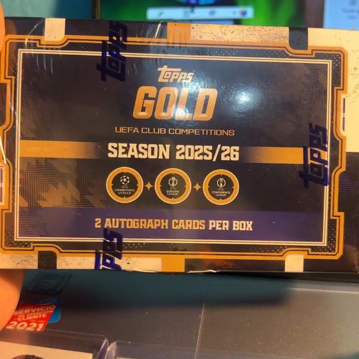 Topps spot topps gold 2 autos garantizados! product image