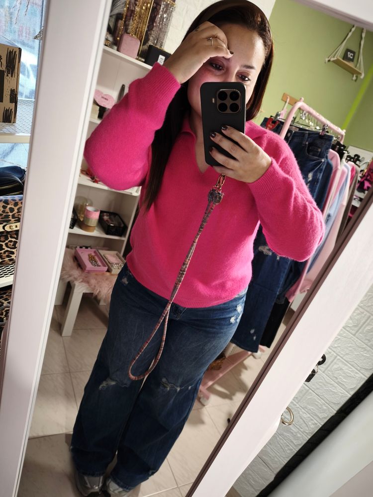 Jersey Primavera 🌸 Fucsia image 2