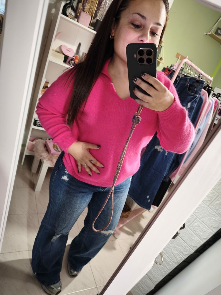 Jersey Primavera 🌸 Fucsia image 1