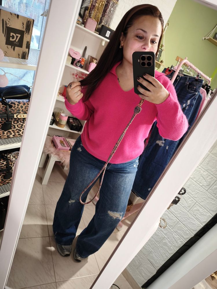 Jersey Primavera 🌸 Fucsia image 3