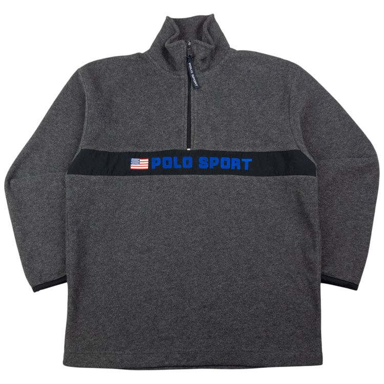 Polo Sport Vintage Polo Sport Ralph Lauren Q Zip Fleece Sweatshirt Size S product image