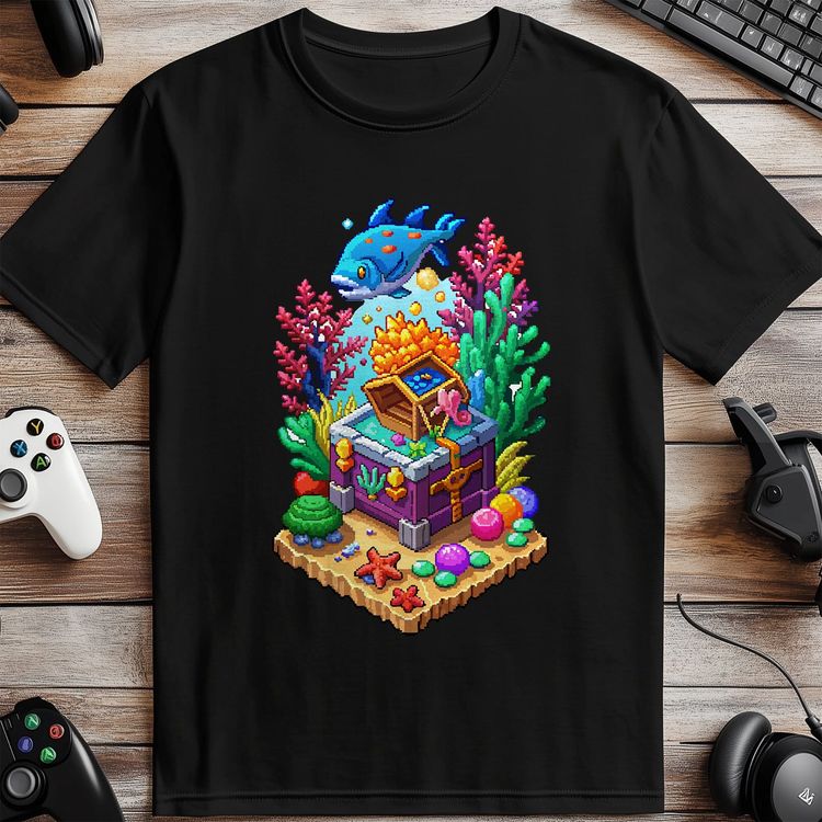 Pixel 27 Treasure Chest T-Shirt image 1