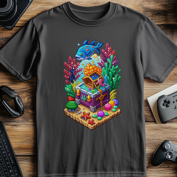 Pixel 27 Treasure Chest T-Shirt image 2