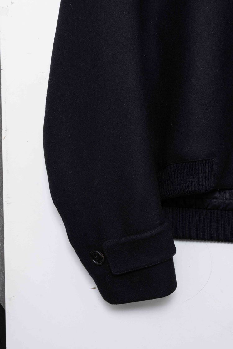 Dior Homme Wool & Lambskin Hooded Duffle Bomber Jacket image 15