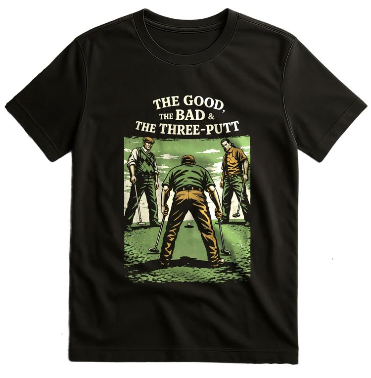 GOOD BAD THREE PUTT T Shirt AU image 1