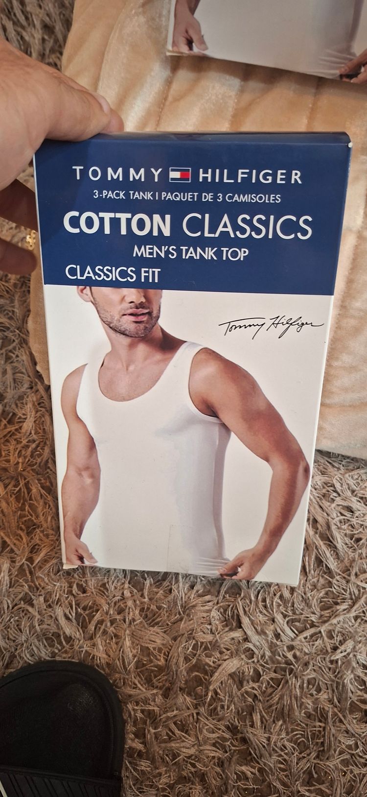 Tommy Hilfiger Men'S Cotton Classics Tank Top 3-Pack
