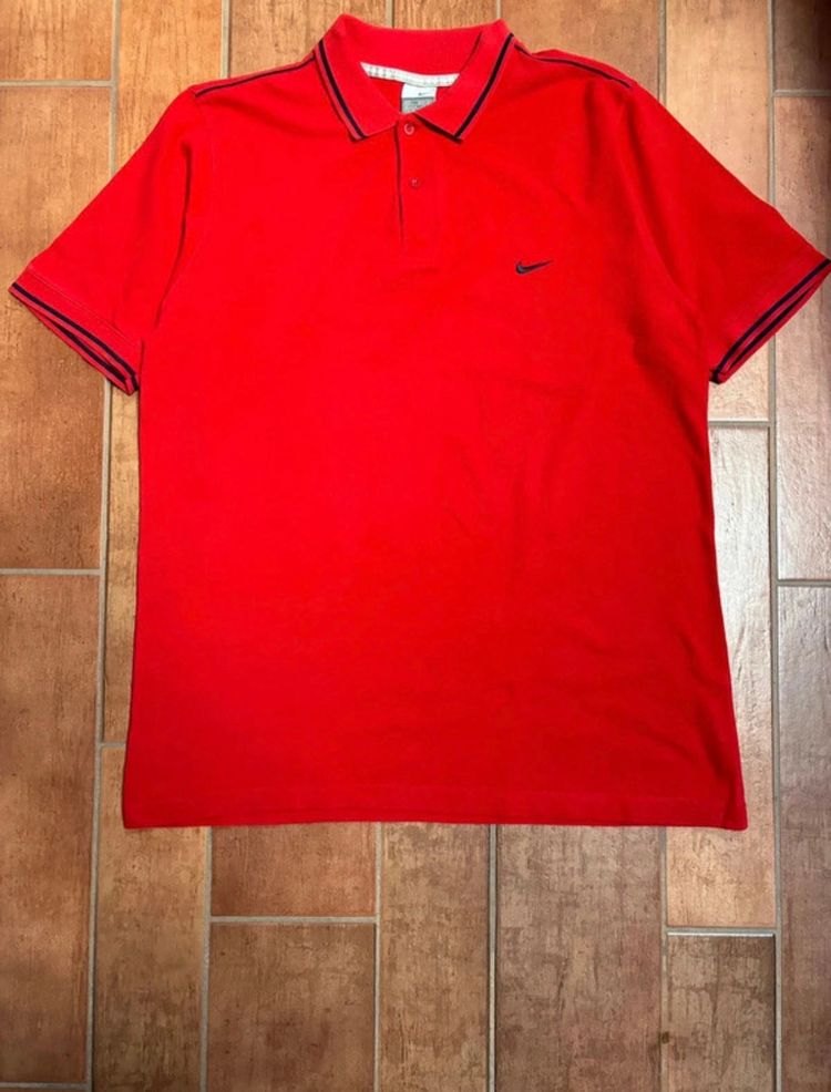 Nike Nike Polo Shirt Red Men’s Size L – Casual Smart Sporty Look product image