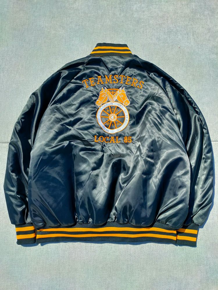 Other Giacca Bomber Satin Vintage Teamsters Local 85 foderata - Windjammer product image