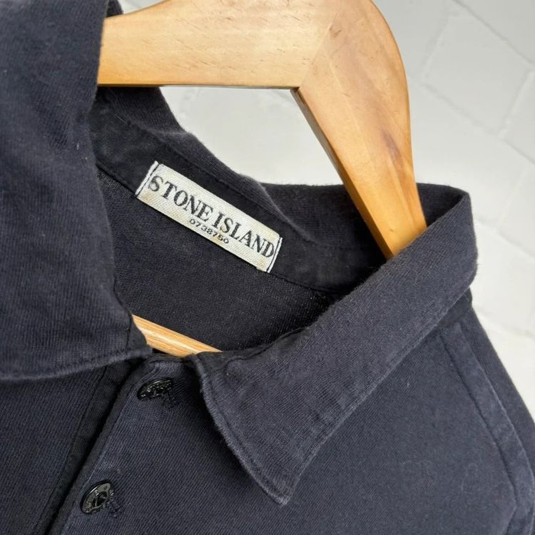 Stone Island Black Long Sleeve T- Shirt image 2