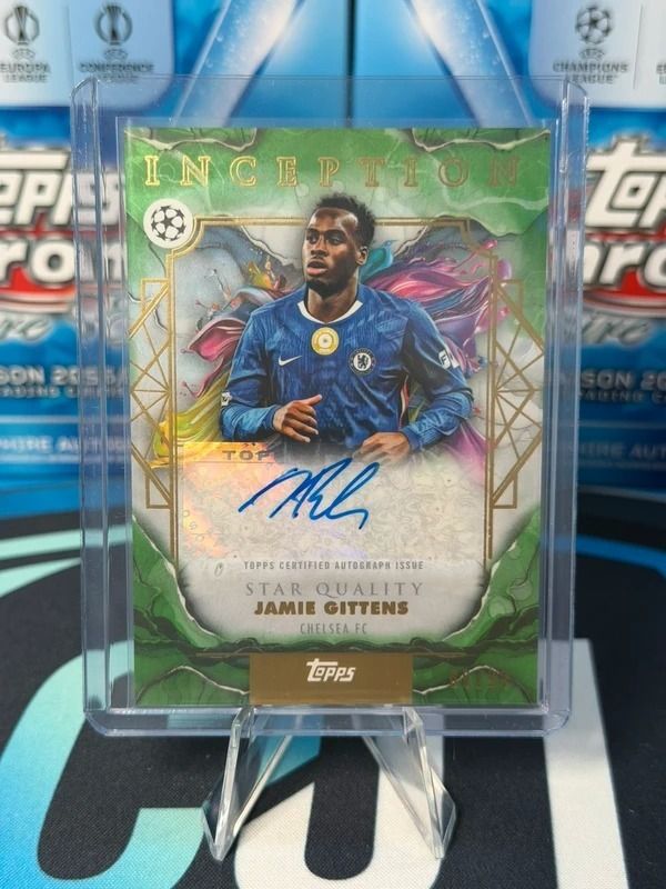 Topps Jamie Gittens Auto /99 Topps Inception 25/26 product image