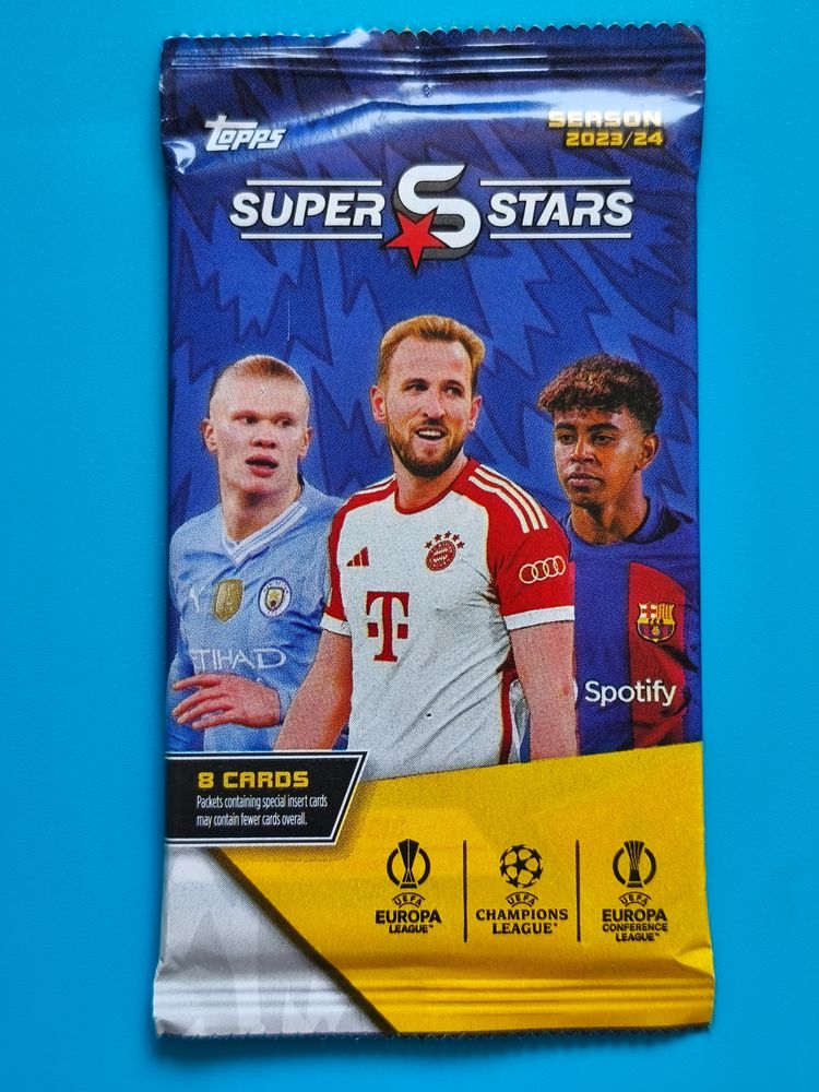 Topps Topps Super Stars 2023/24 Football Trading Cards Pack product image