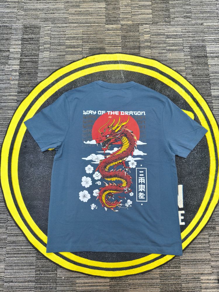 Zero13 Way of the Dragon Blue T-Shirt, New, All sizes 