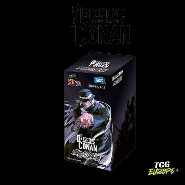 Detective Conan CT-P03 Display da 24 Buste (JP) - L'Invasione dell'Ombra Nera [CT-P03]