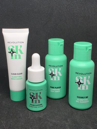 Revolution Skincare Clarifying Moisturiser, Serum, Toner, Gel Cleanser