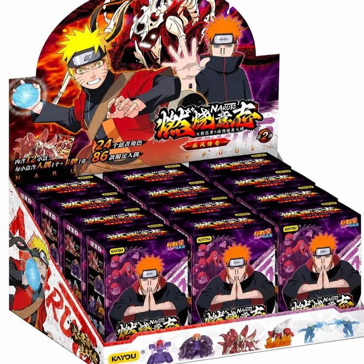Naruto Shippuden Kayou Serie 2 Mini Figure + Card | Set 86 Modelli da Collezione 1(Box) obraz 1