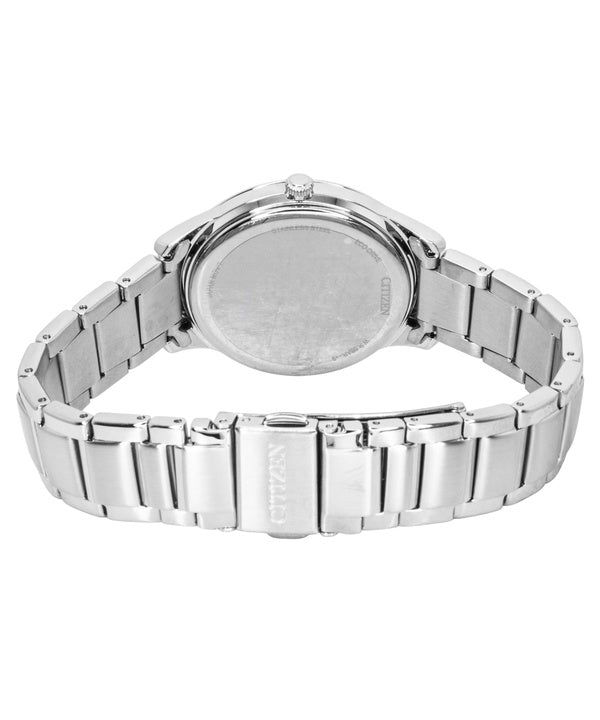 Citizen Eco-Drive Analog Stainless Steel Ice Blue Dial Solar EM1220-58Y Women's Watch obraz 3