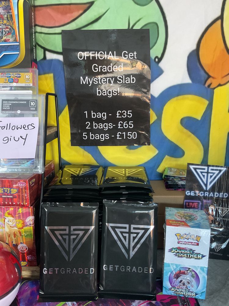 Get Graded Mystery Slab Bags
