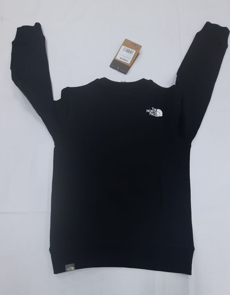 The North Face Black Sweatshirt With Camo Logo image 4