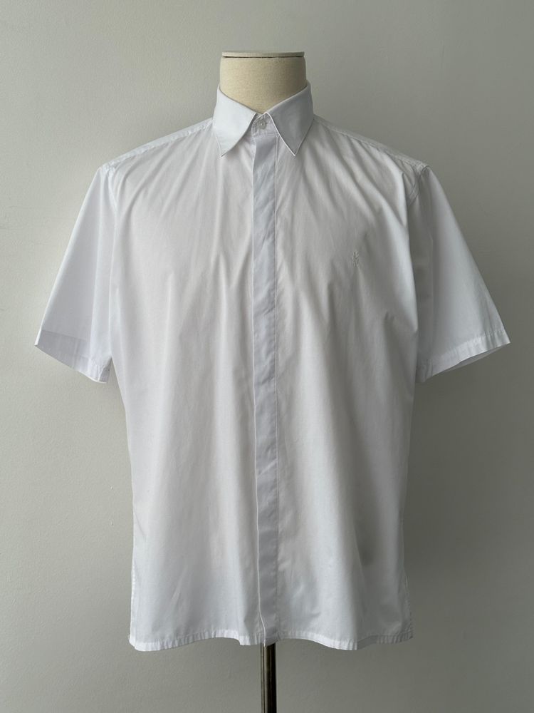 Yves Saint Laurent Pour Homme 2000s Short Sleeve Shirt - L image 4