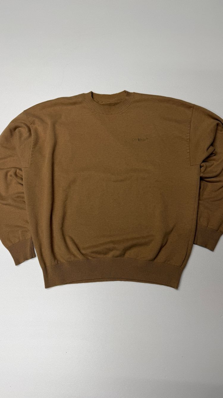 Off-White Brown Sweatshirt