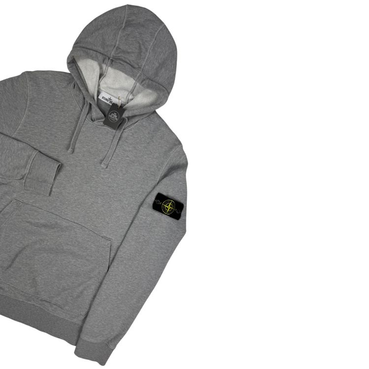 Sudadera con capucha Stone Island Gris - talla M imagen 4