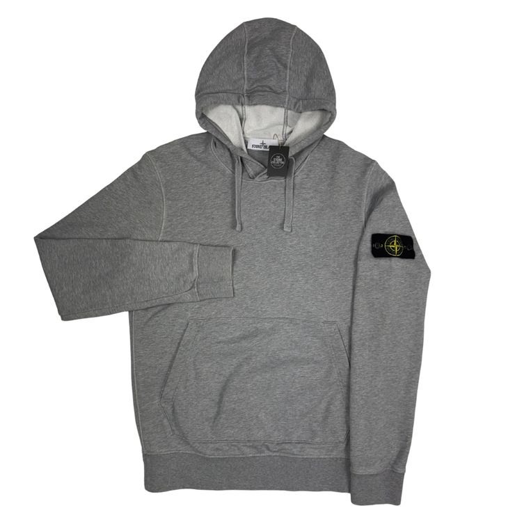 Sudadera con capucha Stone Island Gris - talla M imagen 1