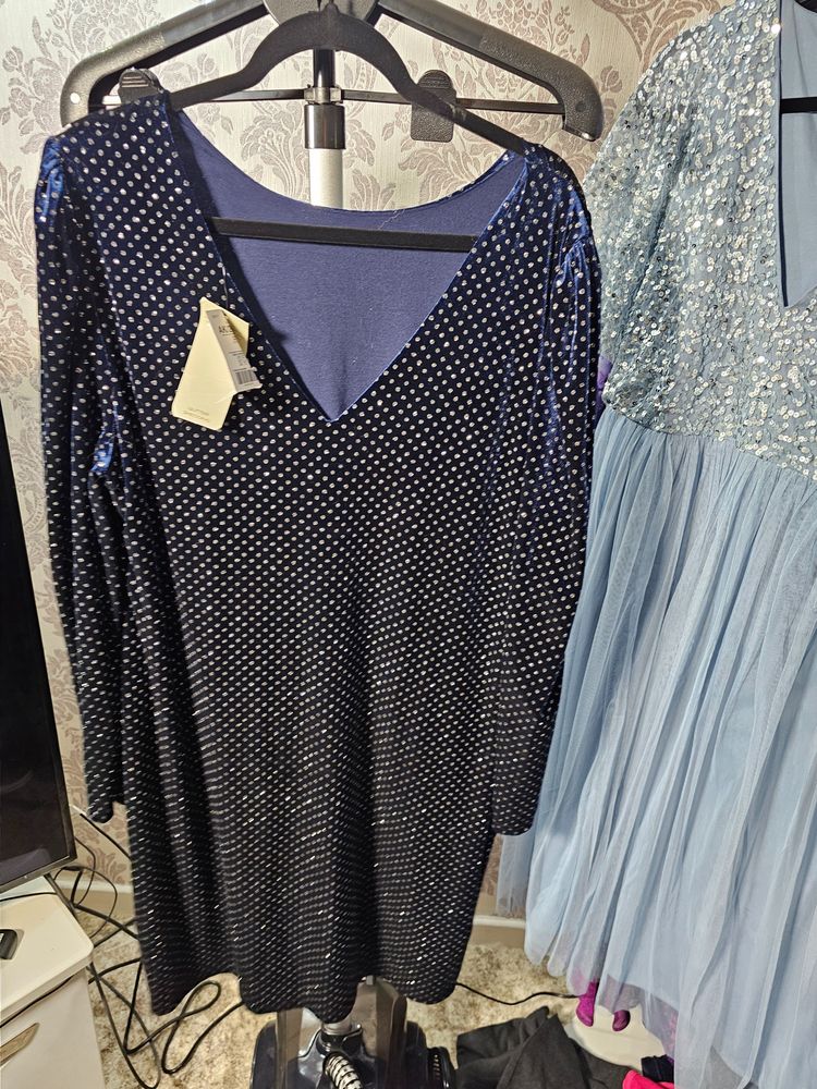 Next Blue Polka Dot Dress product image