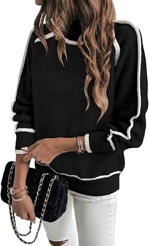 Other Black Sweater With White Trim product image