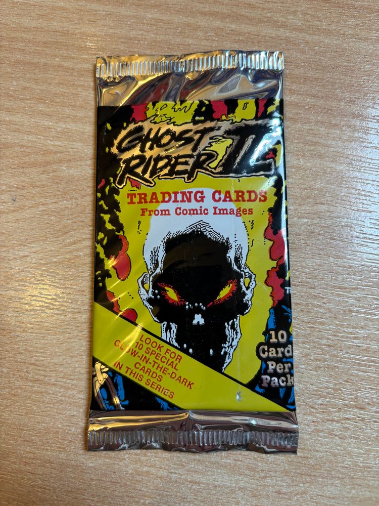 Ghost Rider Trading Cards Pack