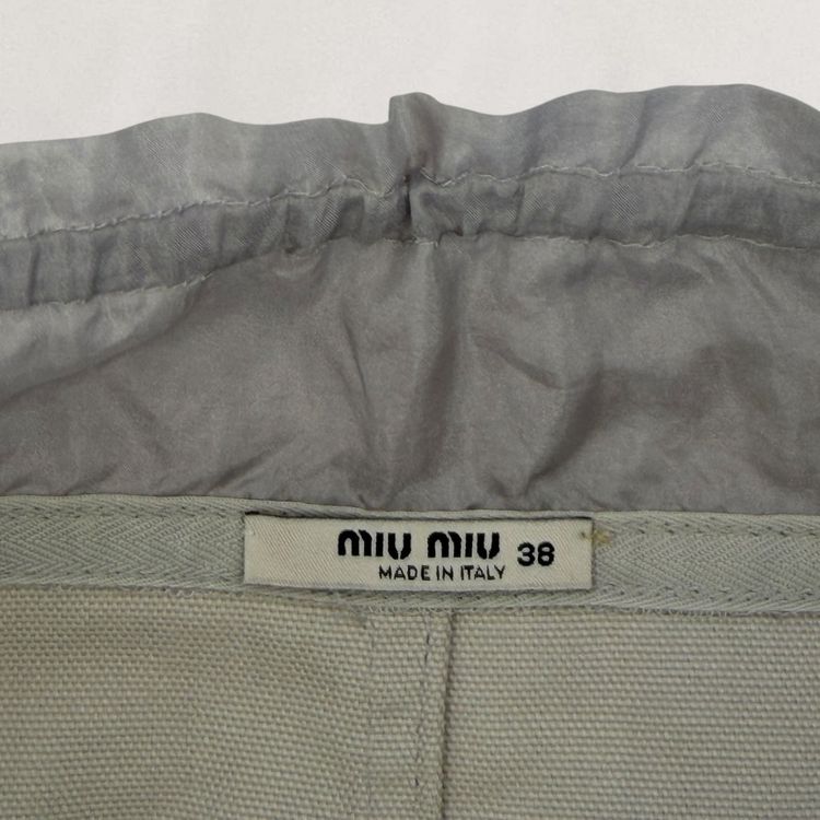 Miu Miu double layered skirt image 3