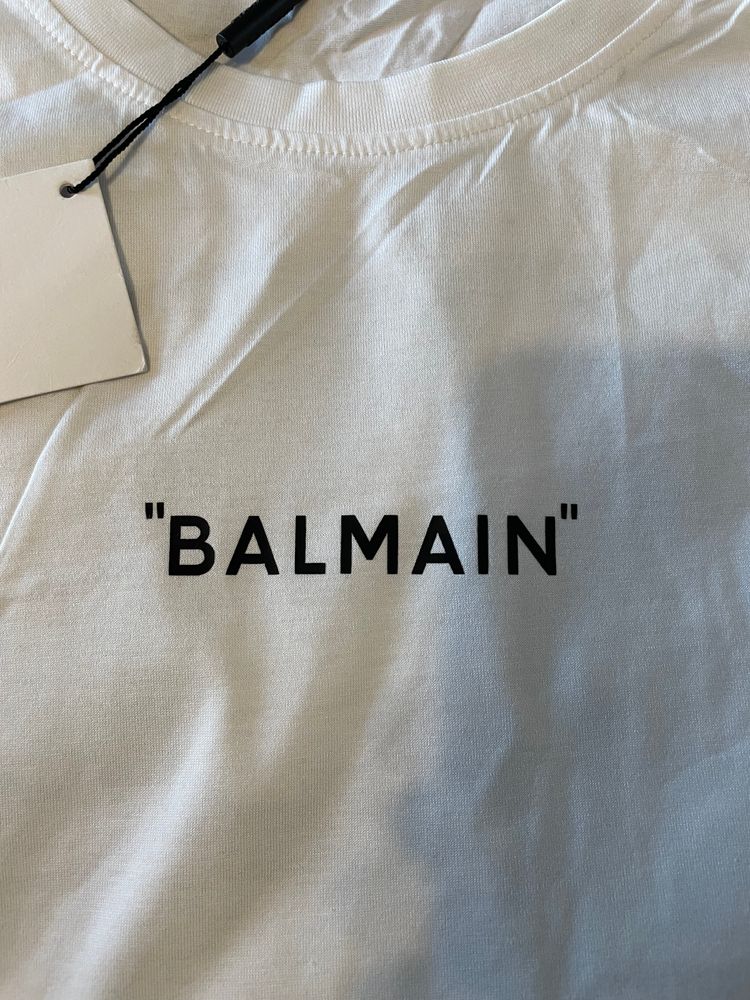Balmain White Men'S T-Shirt image 2
