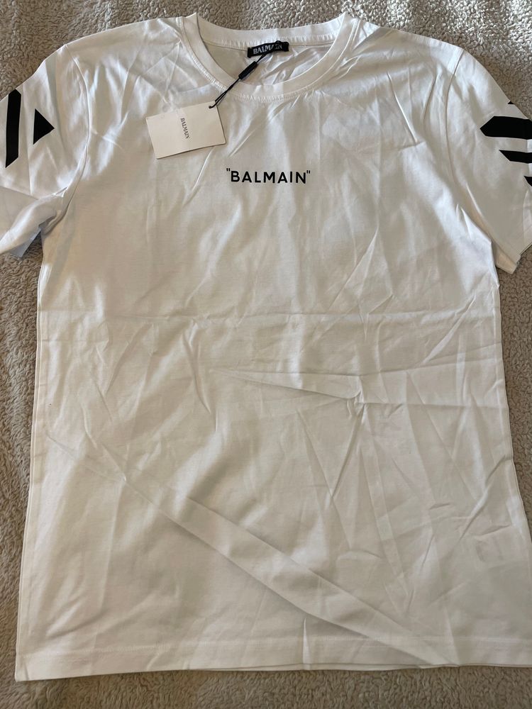 Balmain White Men'S T-Shirt image 1
